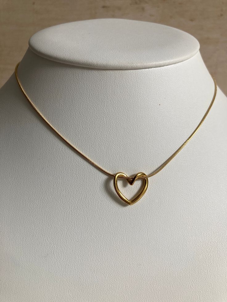 Twisted Heart Necklace