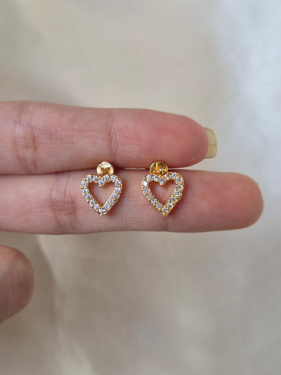Heart Piercing Studs