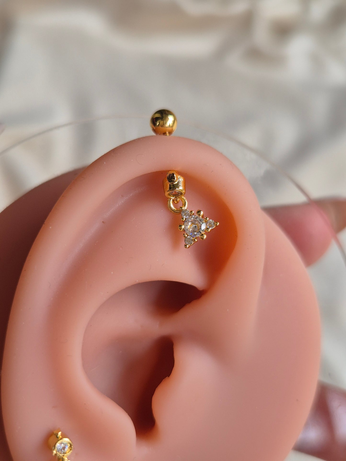 Triangle Piercing Studs