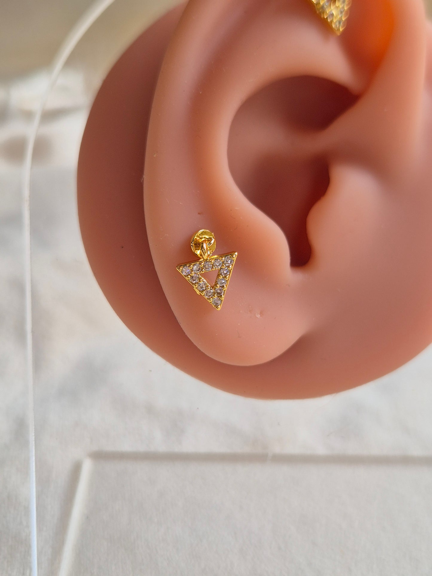 Triangle Piercing Studs 2.0