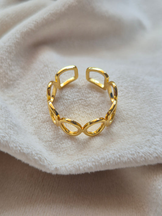 Circle and Sq. Ring (Adjustable)