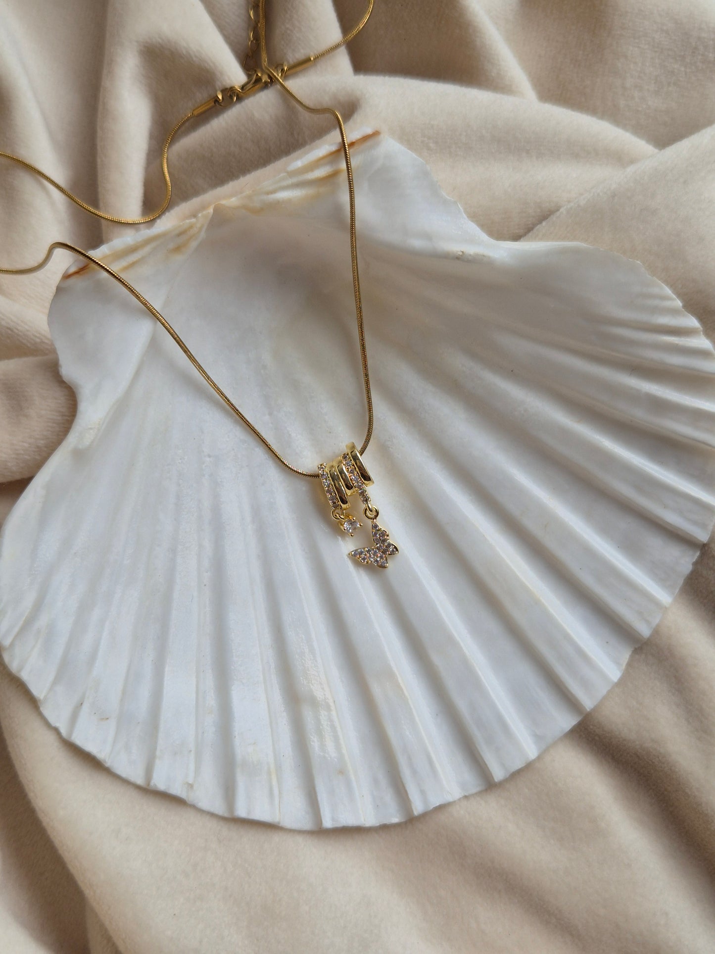 Butterfly Charm Necklace
