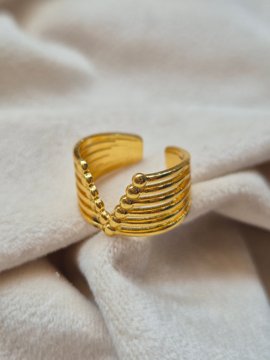 Layered V ring (Adjustable)