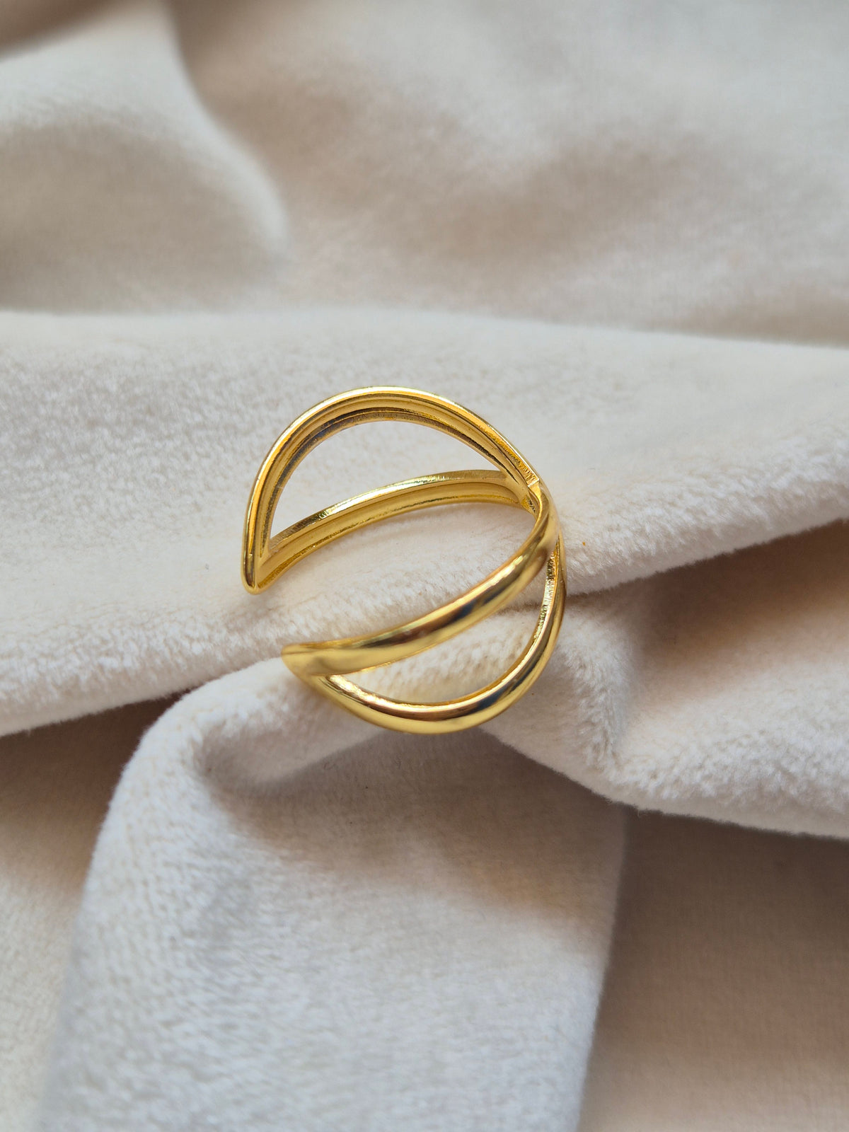 Plain Infinity Ring (Adjustable)
