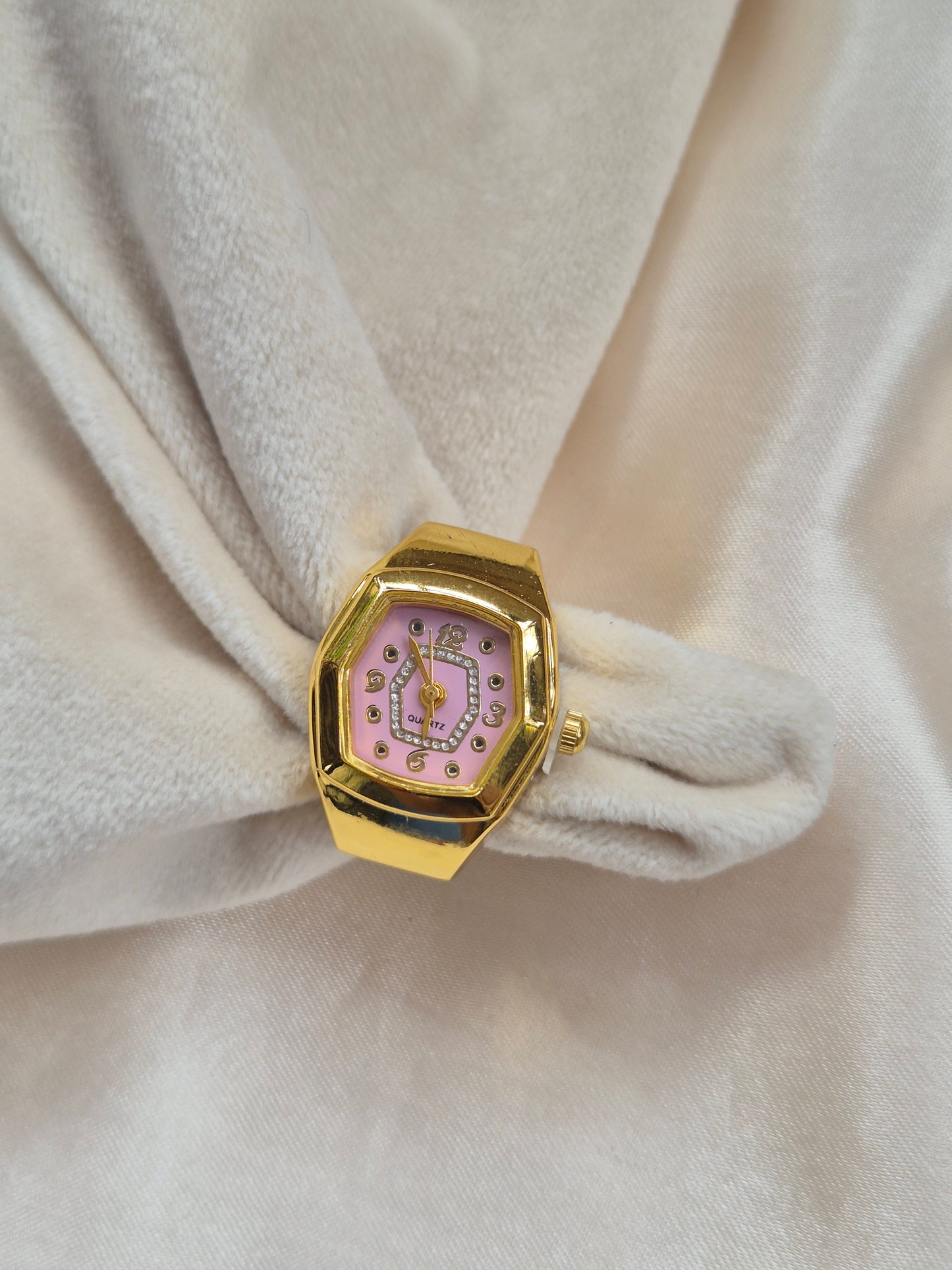 Pink Finger Watch