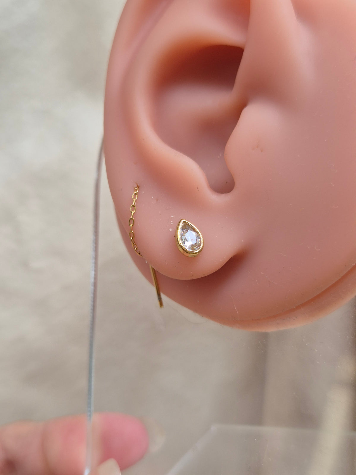 Drop Chain Earring