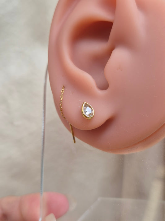 Drop Chain Earring