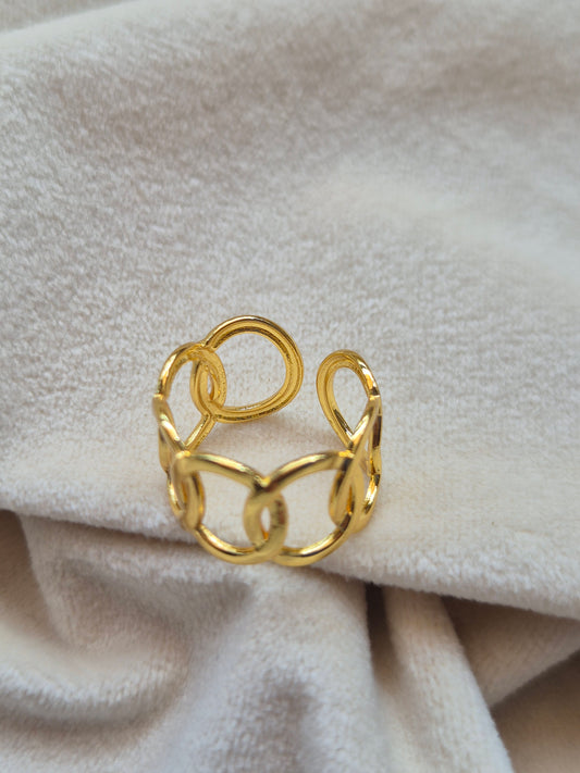 Big Link Ring (Adjustable)