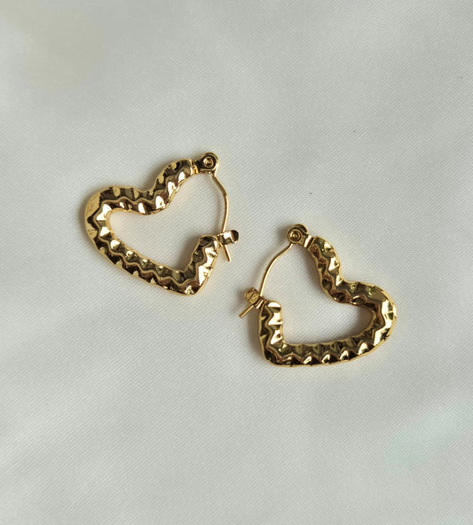 Mini Heart Hoops