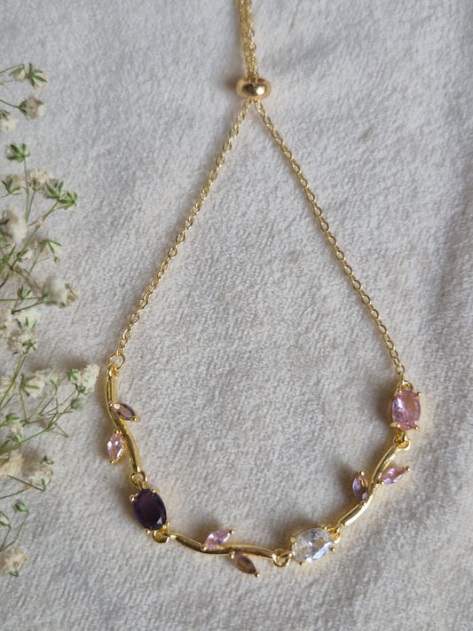 Rapunzel Tulip Bracelet (Adjustable)