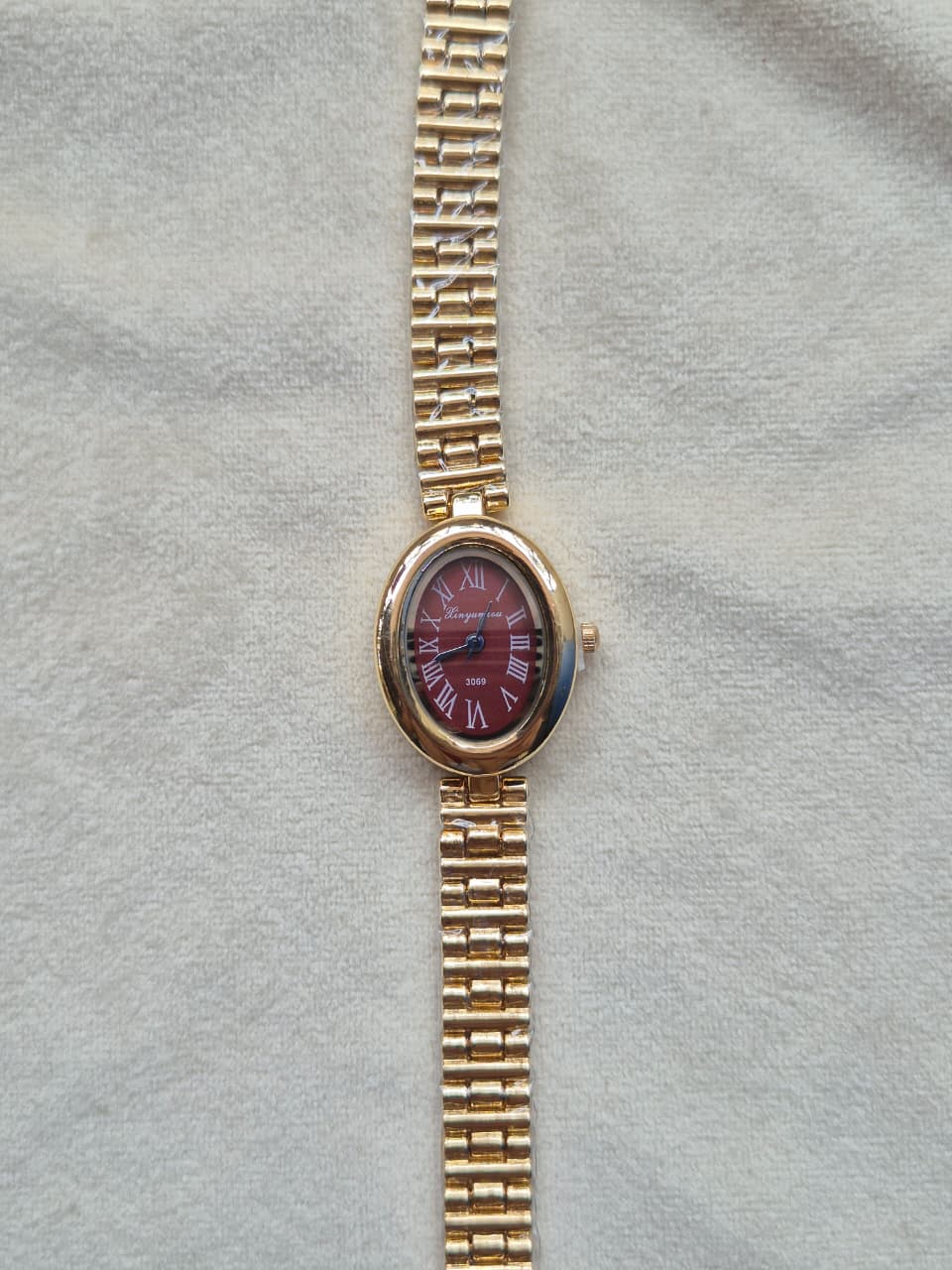 Vintage Watch (Red Dial)