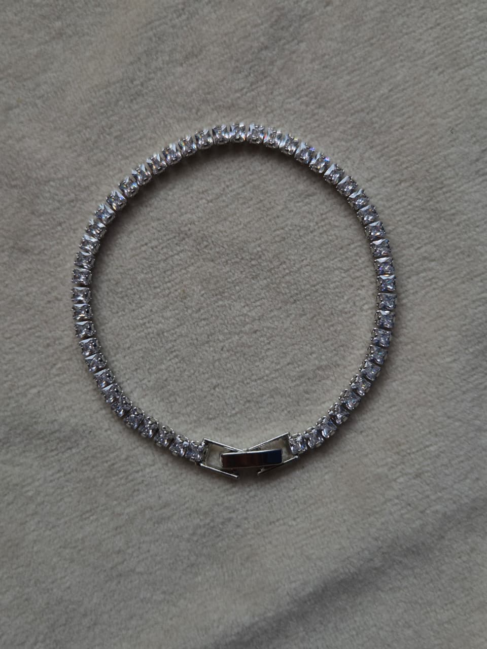 Silver Tennis Bracelet