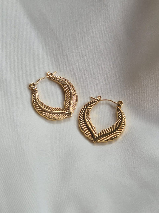 Leafy Hoops