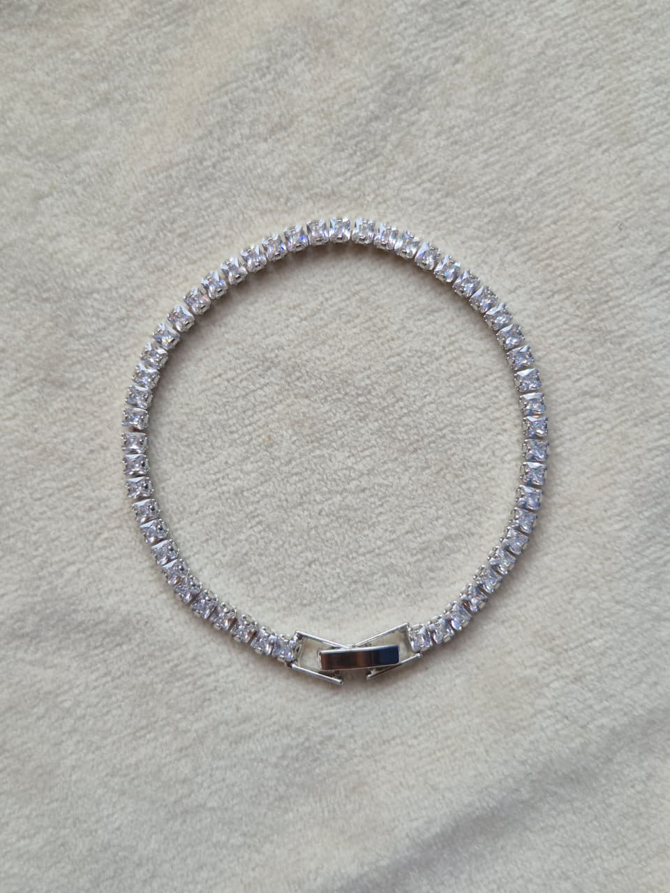 Silver Tennis Bracelet