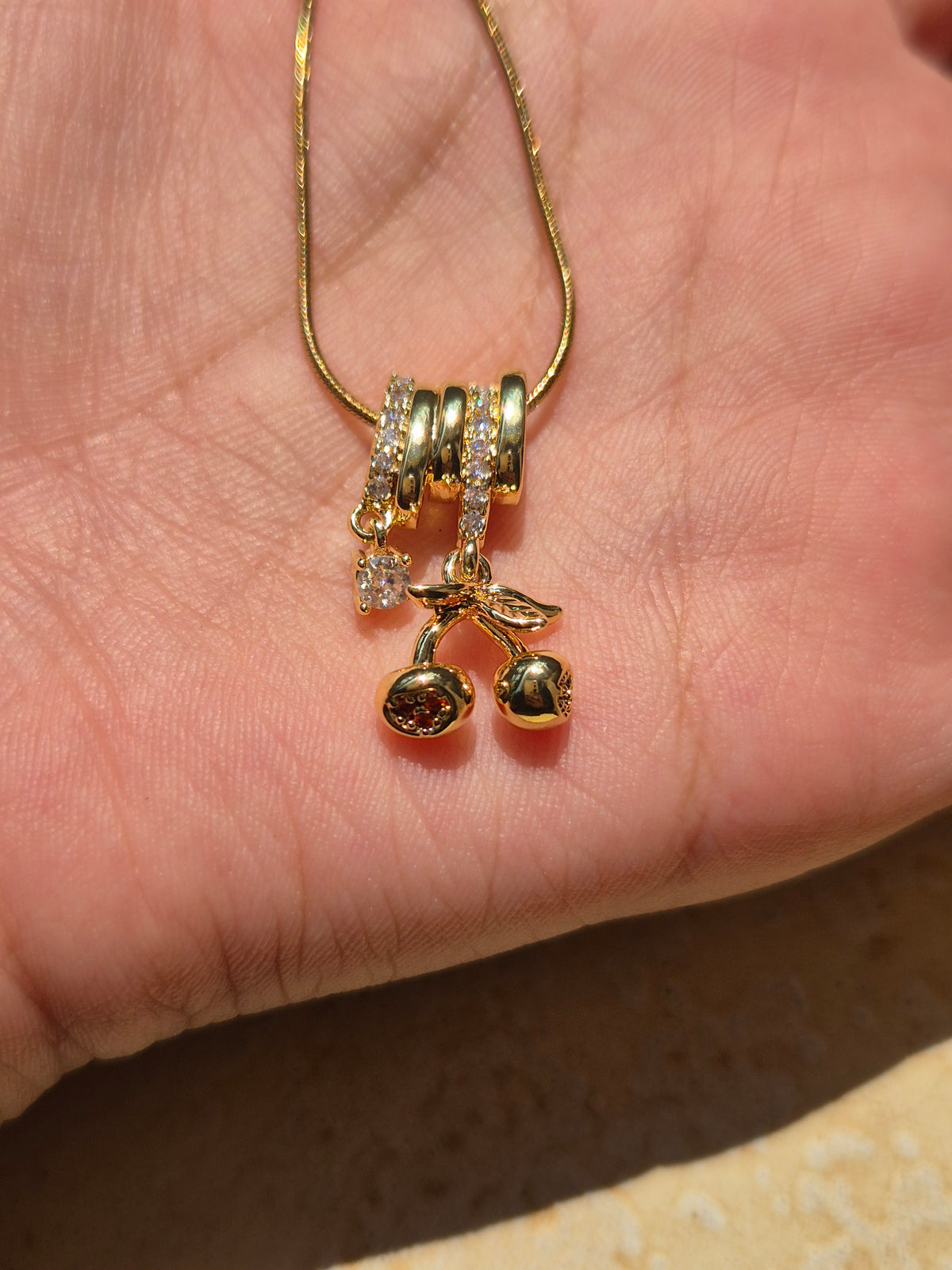 Cherry Charm Necklace