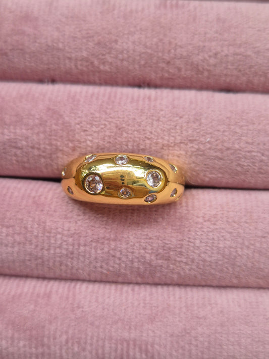 Bold Studded Ring