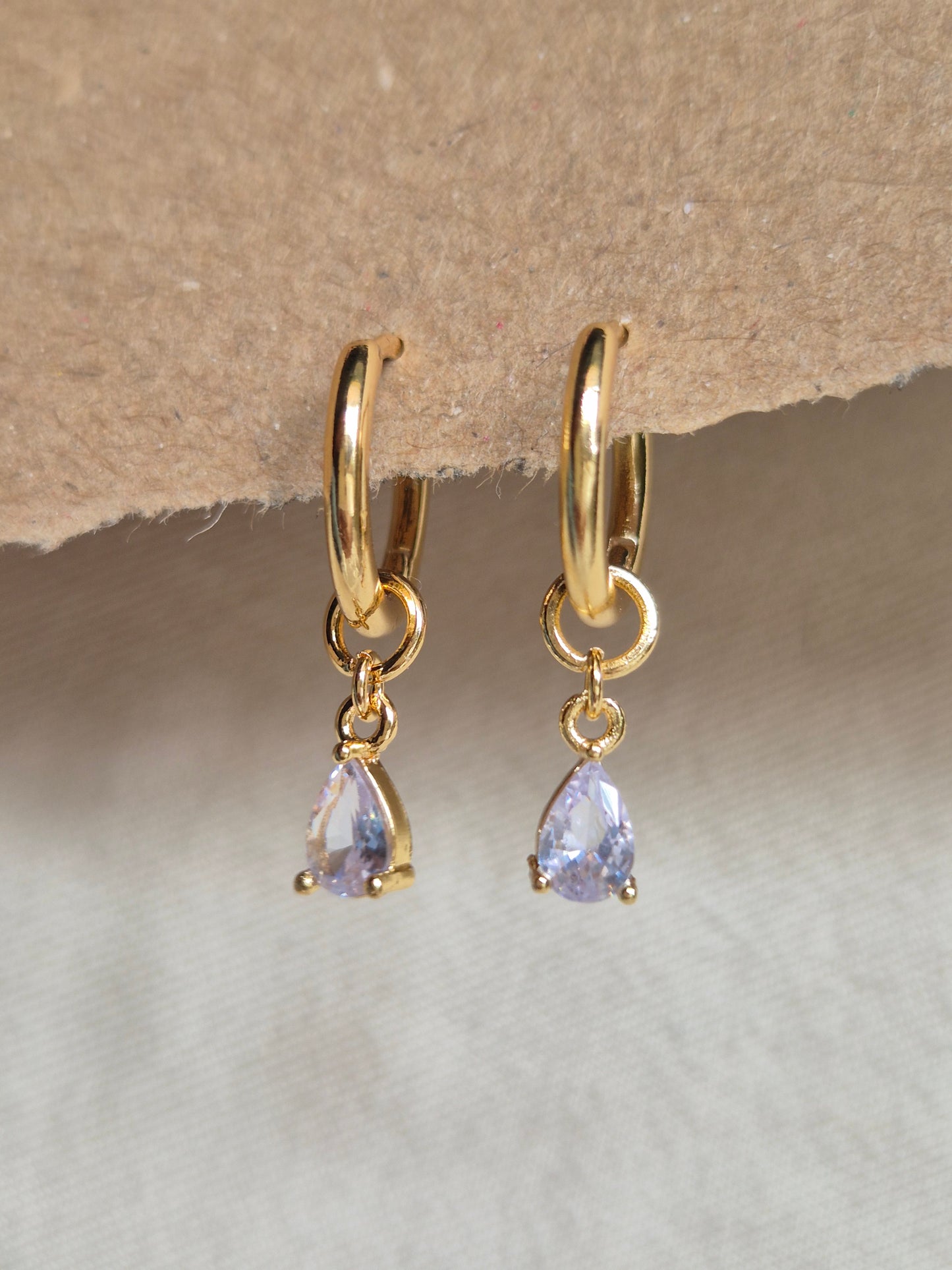 Drop Dangling Hoops