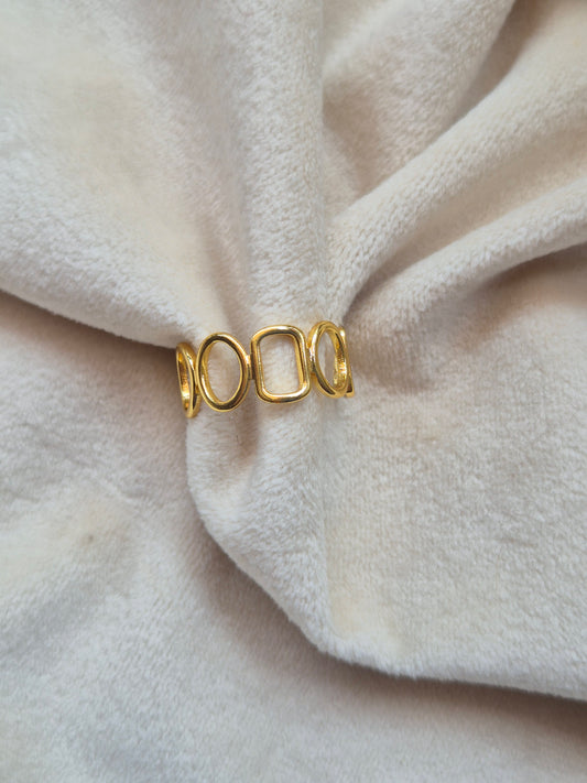 Circle and Sq. Ring (Adjustable)