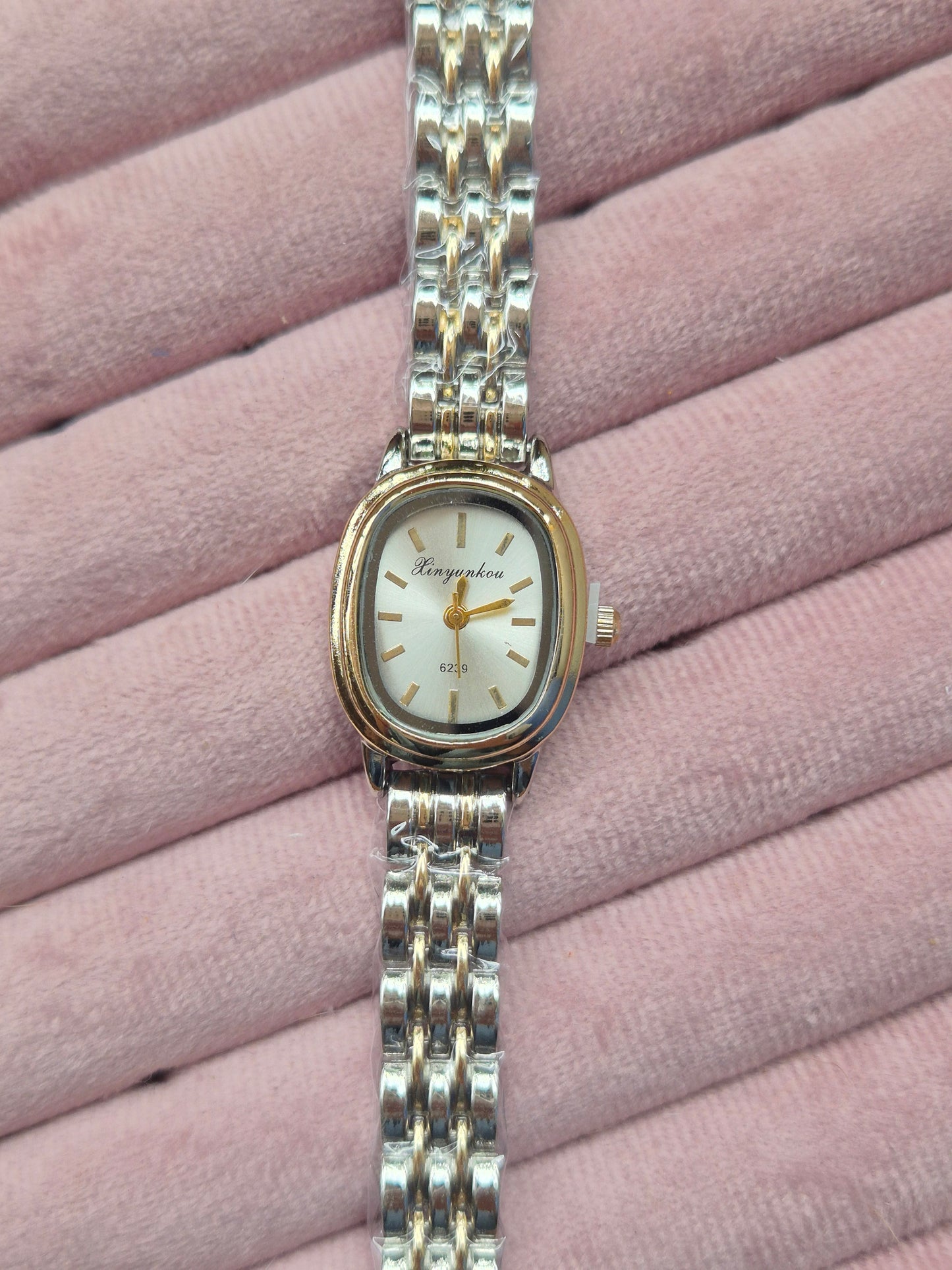 Silver & Gold Vintage Watch