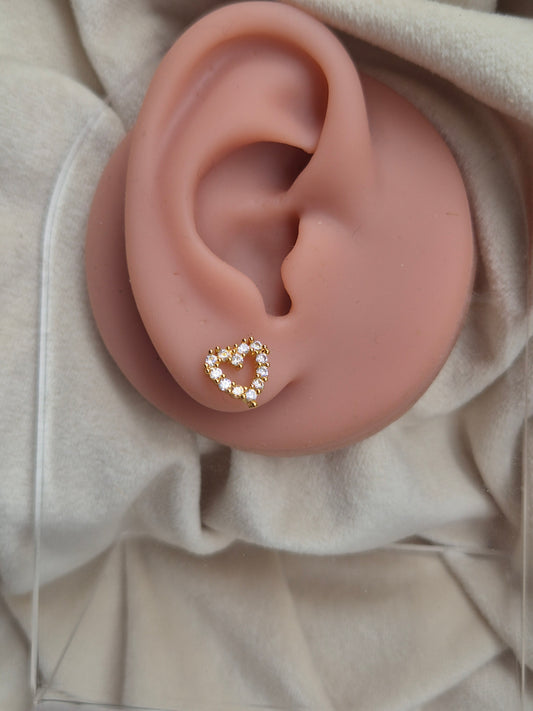 Heart Studs 2.0