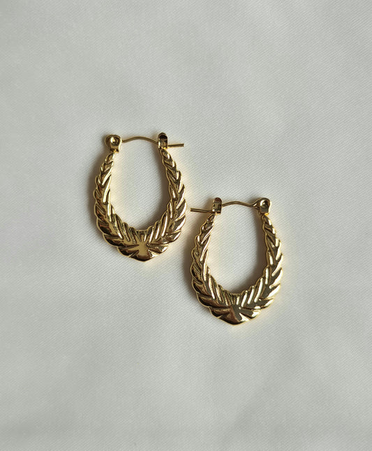 Leaf Hoops