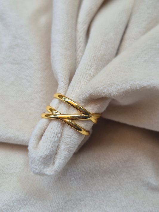 Criss Cross Ring (adjustable)