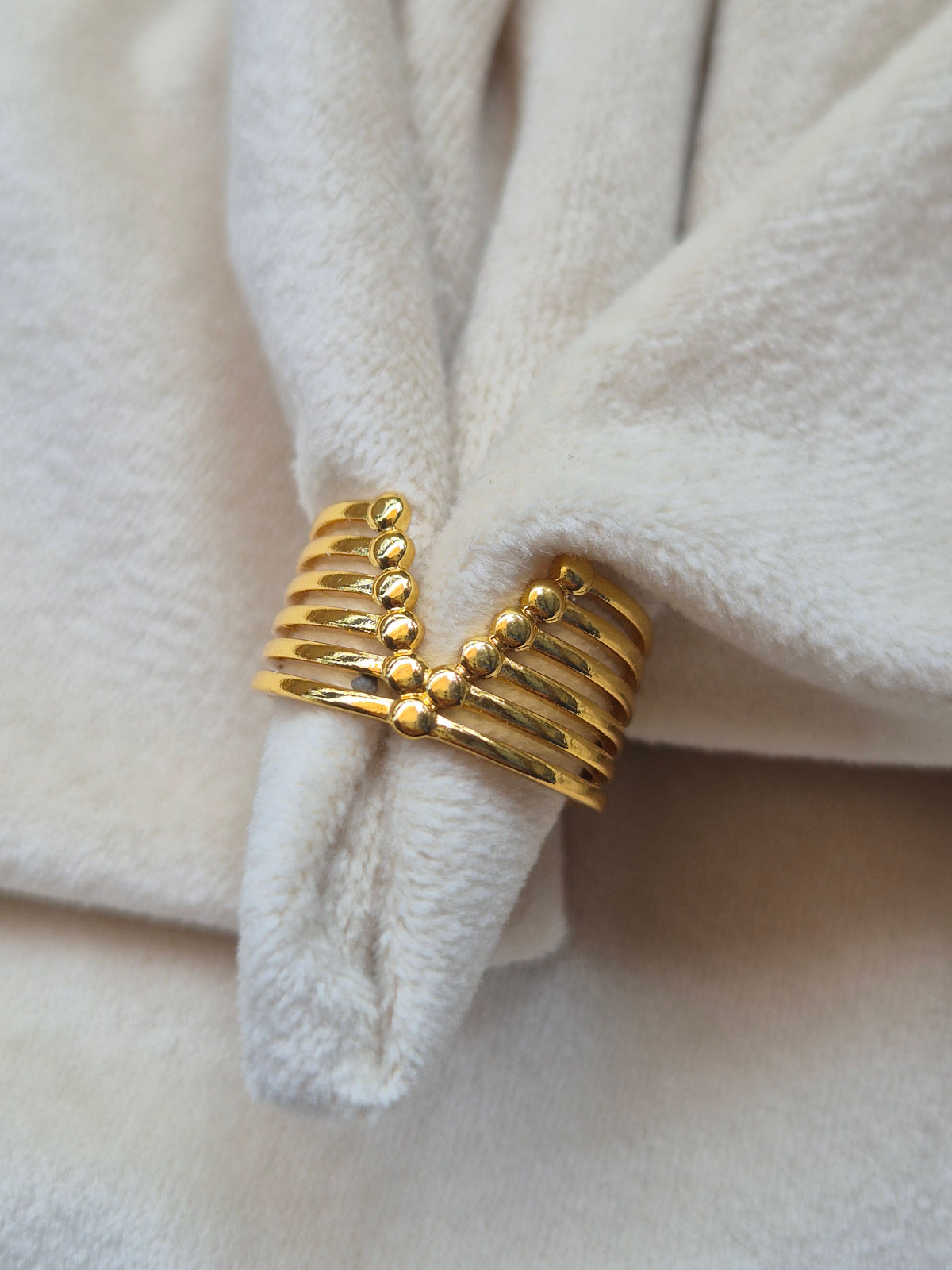 Layered V ring (Adjustable)