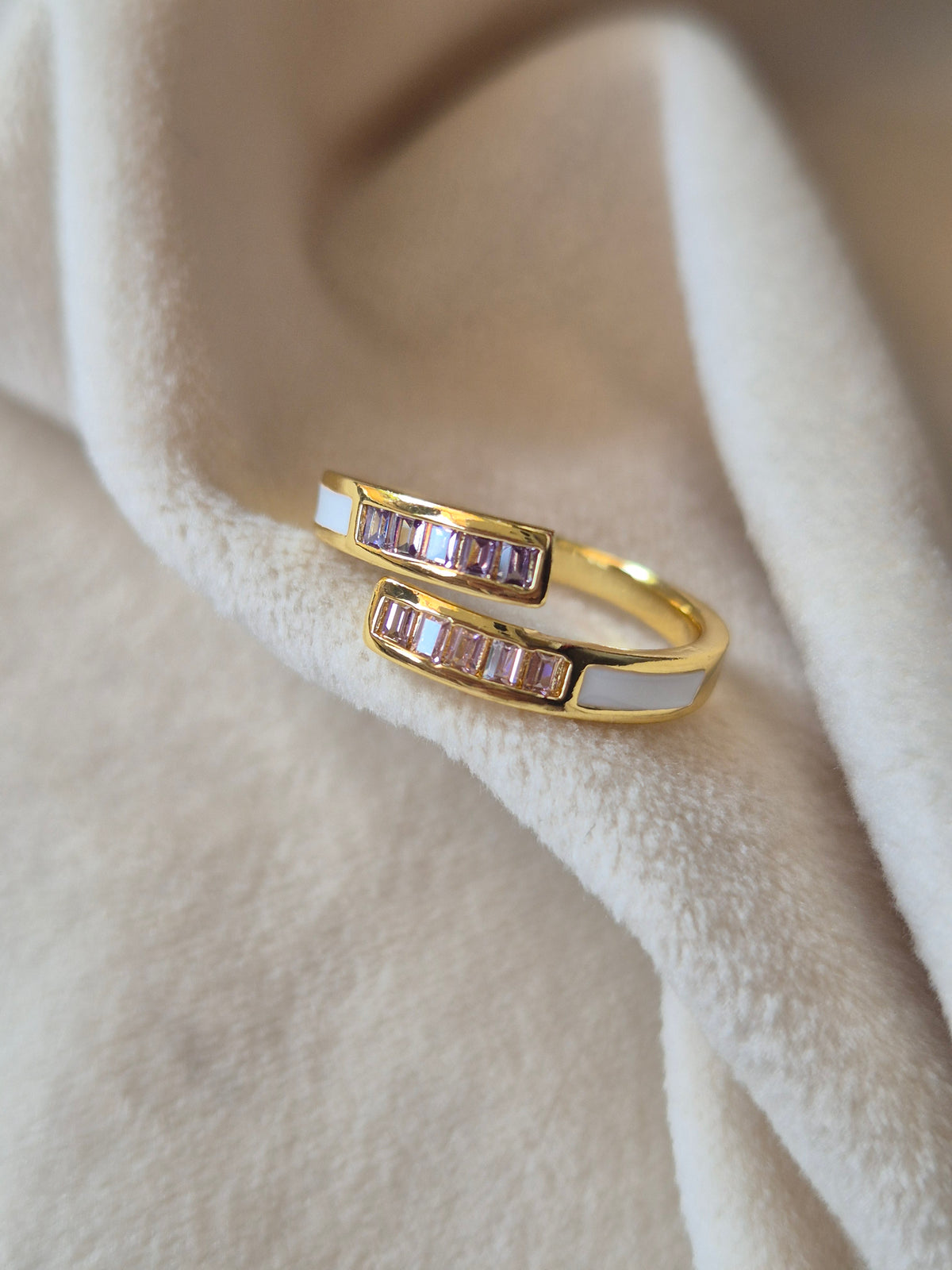 Pink & Purple Ring (Adjustable)