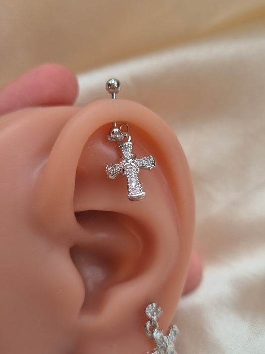 Long Cross Studs