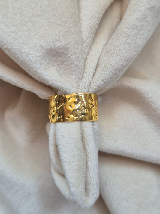 Thick Textured Ring (Adjustable)