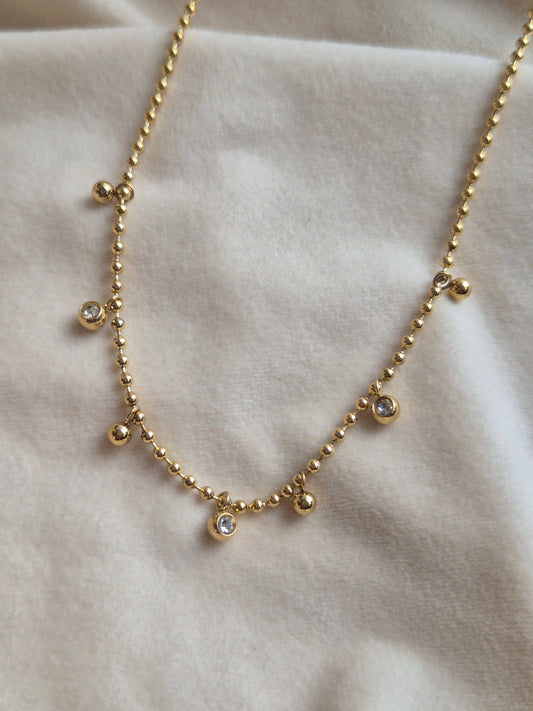 Beaded Charm Necklace