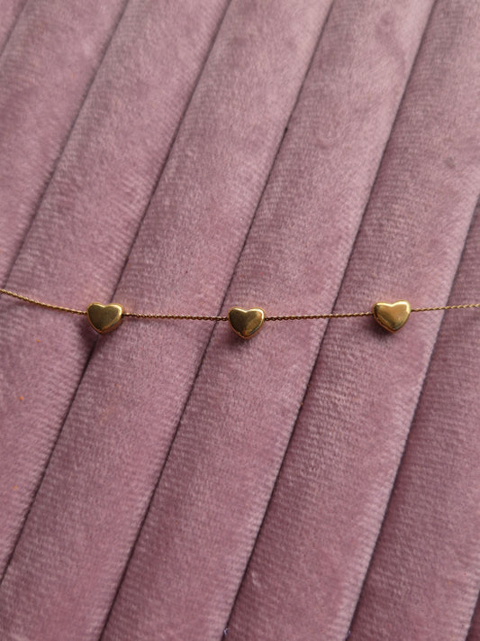 Triple Heart Bracelet