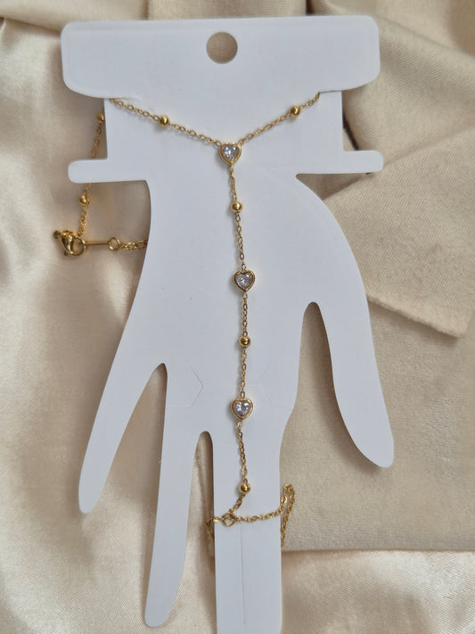 Hearts Handchain