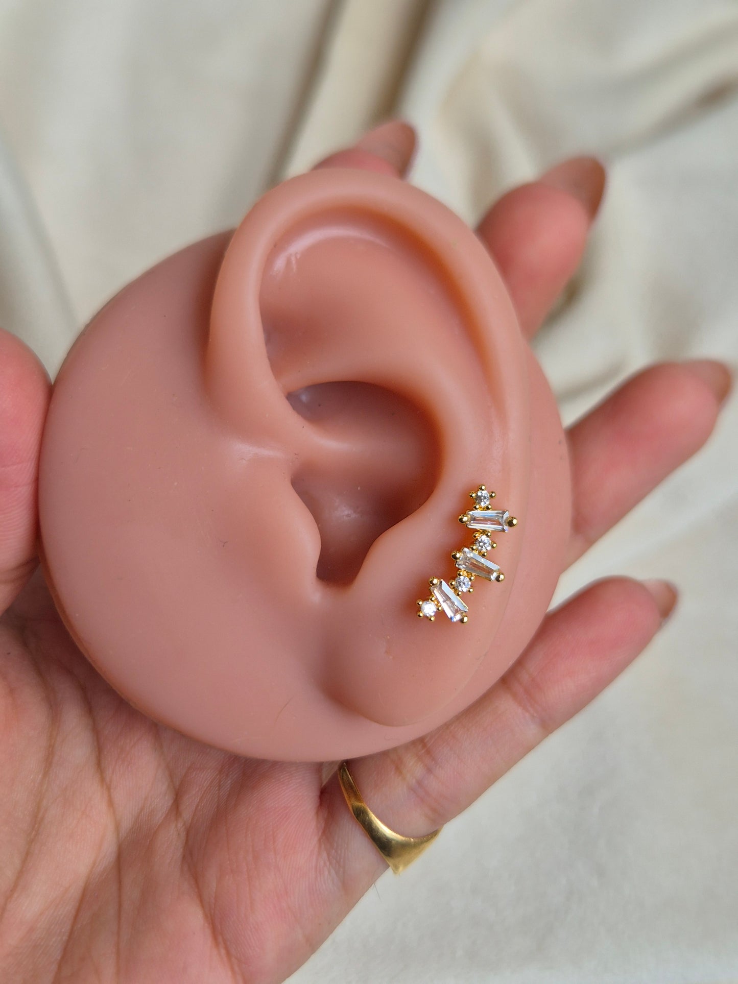 Sq. Piercing Studs