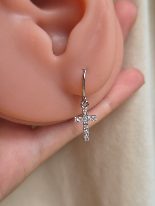 Cross Piercing Studs