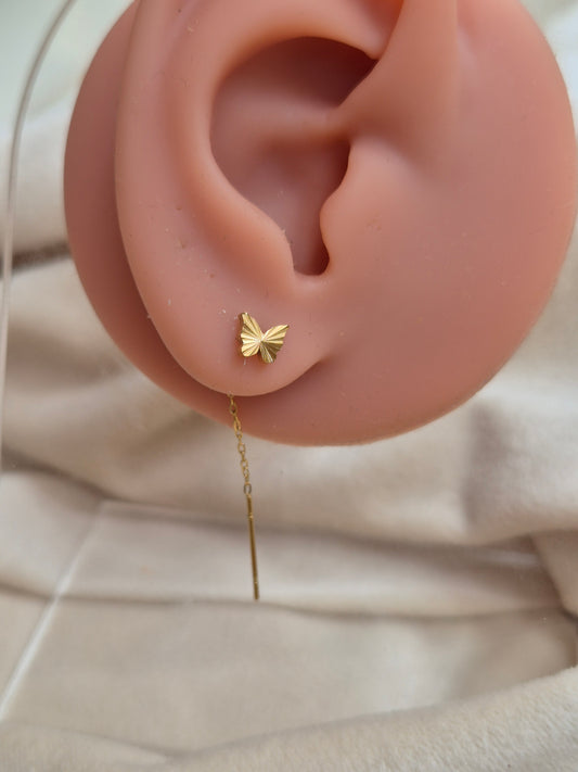 Butterfly Chain Earrings
