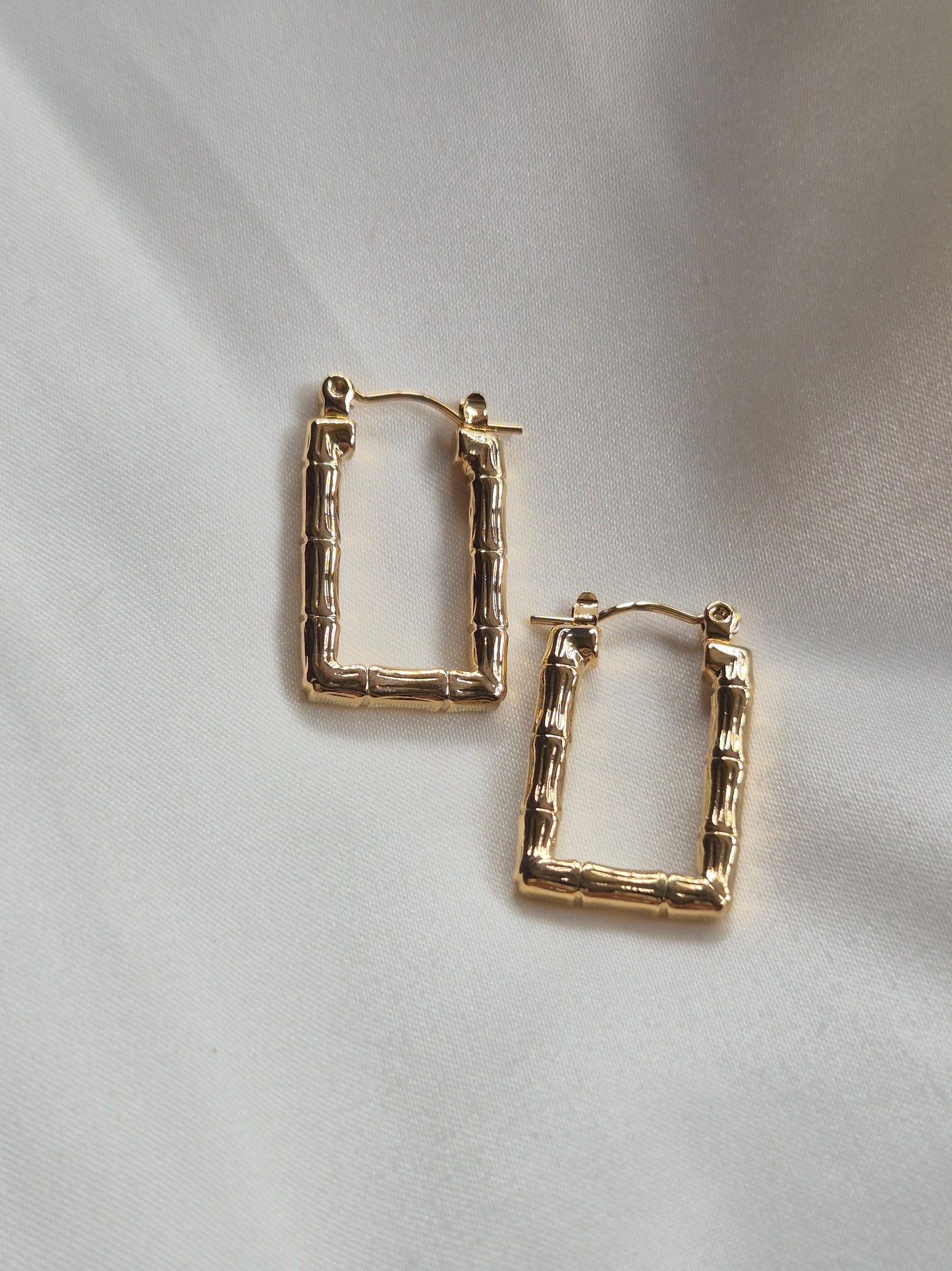 Sq. Bamboo Hoops