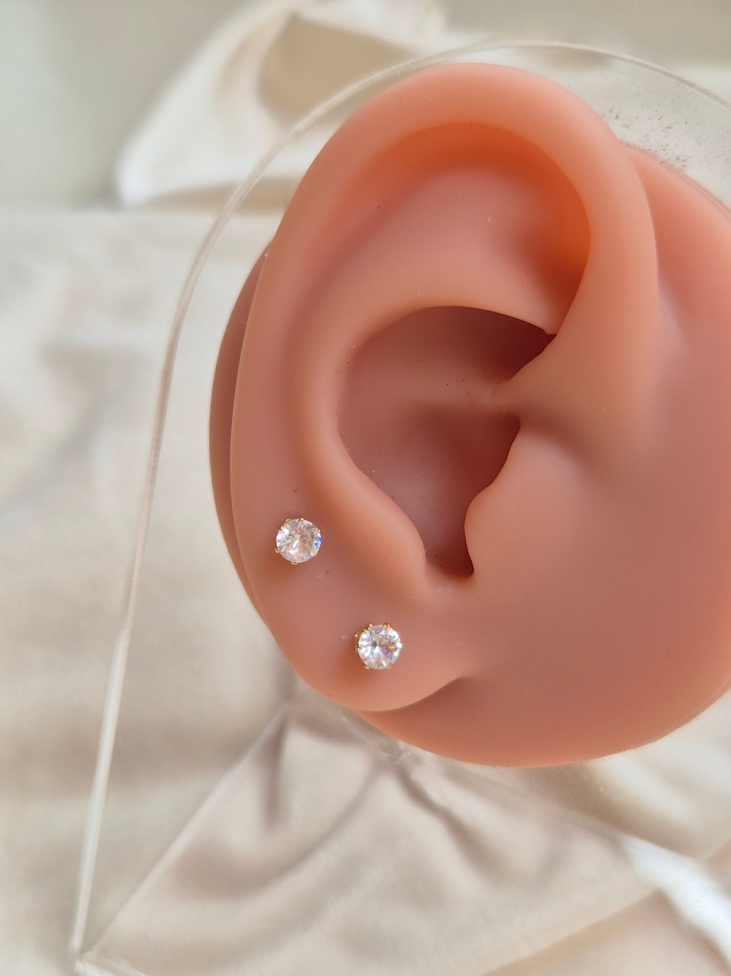 Single Stone Studs