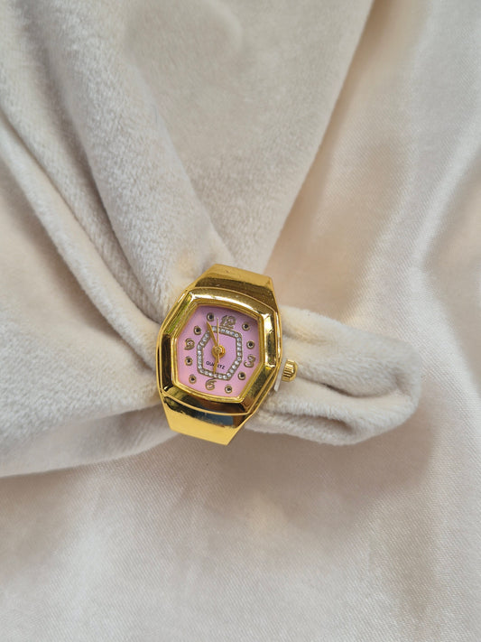 Pink Finger Watch