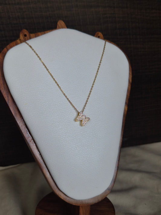 'W' Initial Necklace