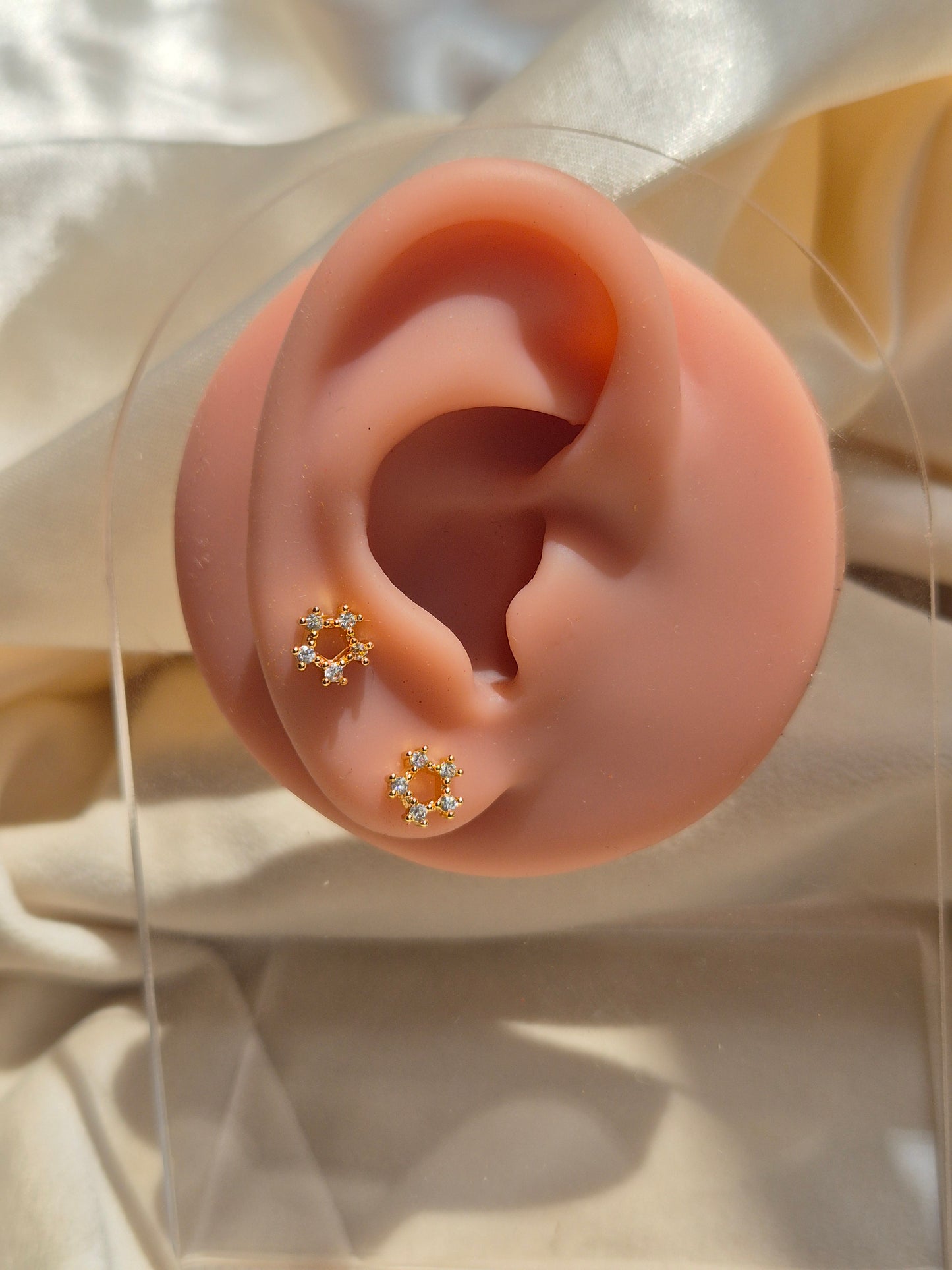 Hollow Circle Studs