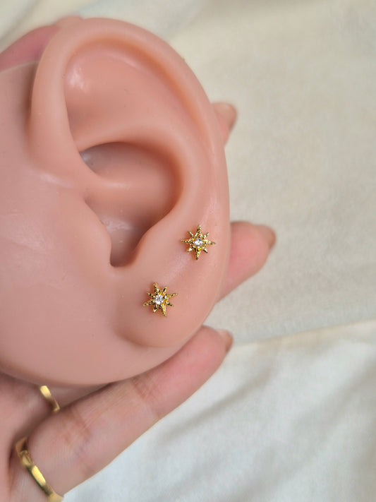 Snowflake Studs