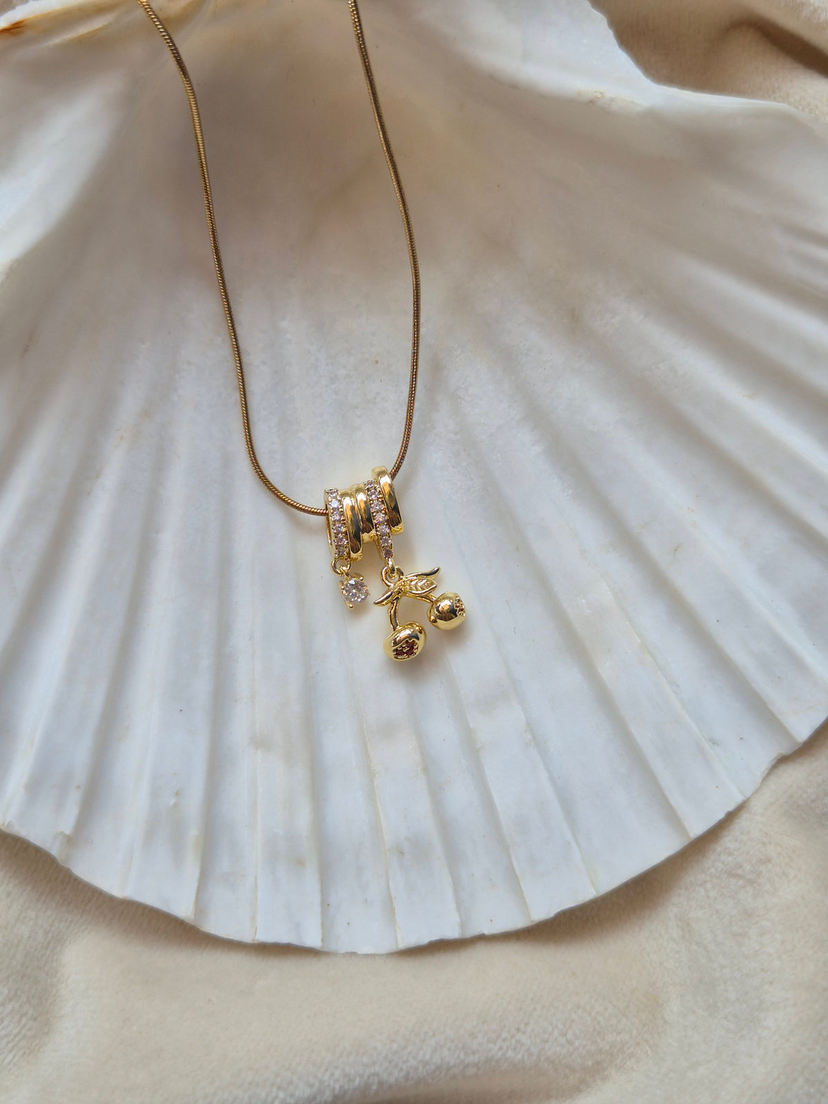 Cherry Charm Necklace
