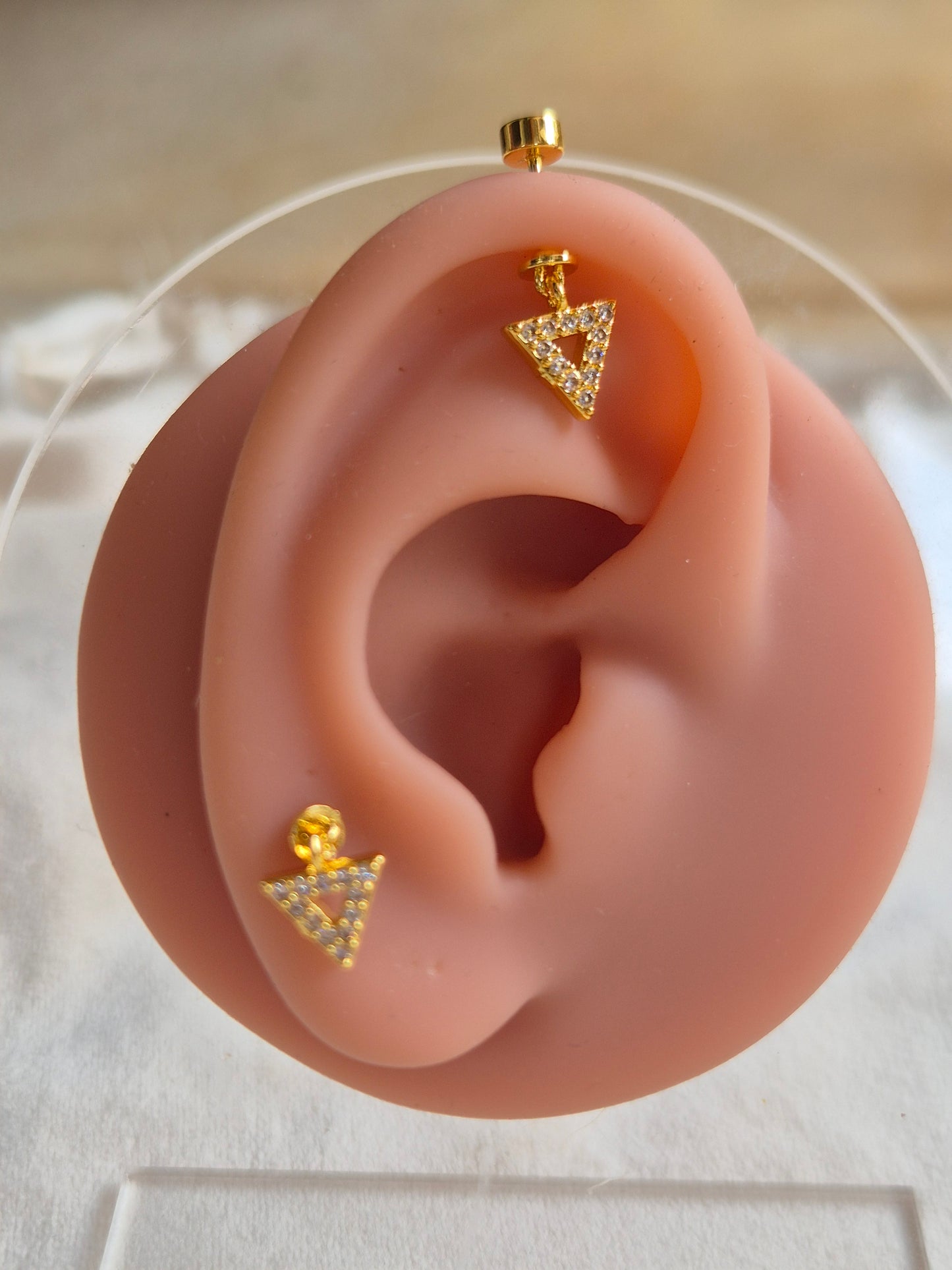 Triangle Piercing Studs 2.0