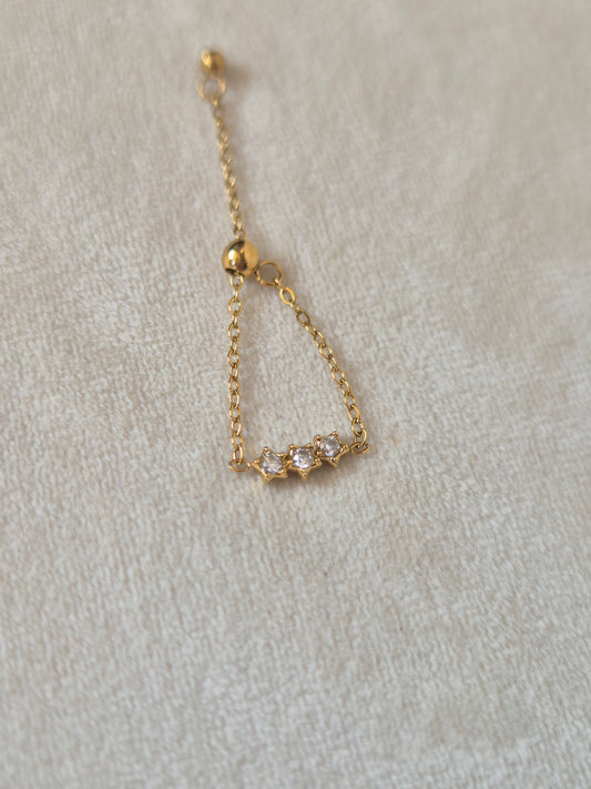 3 Stars Chain Ring (Adjustable)