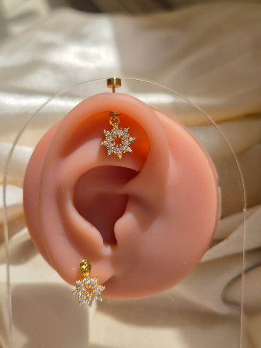 Sun Helix Studs