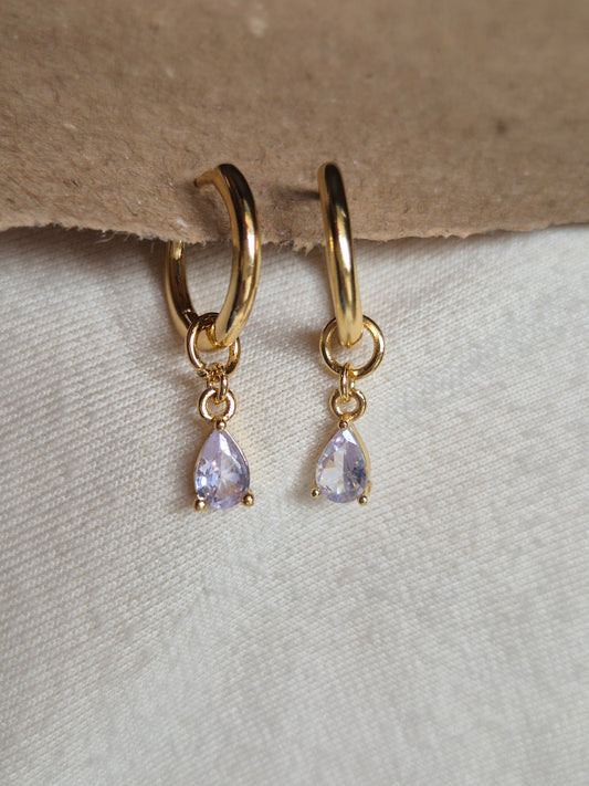 Drop Dangling Hoops