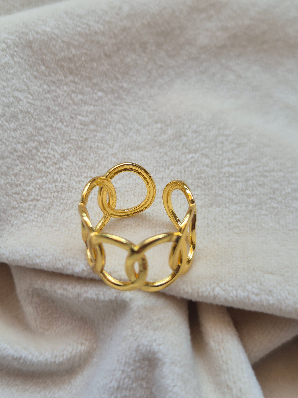 Big Link Ring (Adjustable)