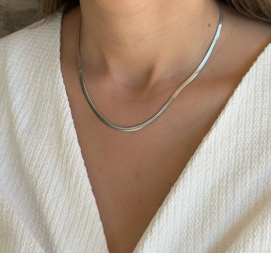 Silver Snake Chain