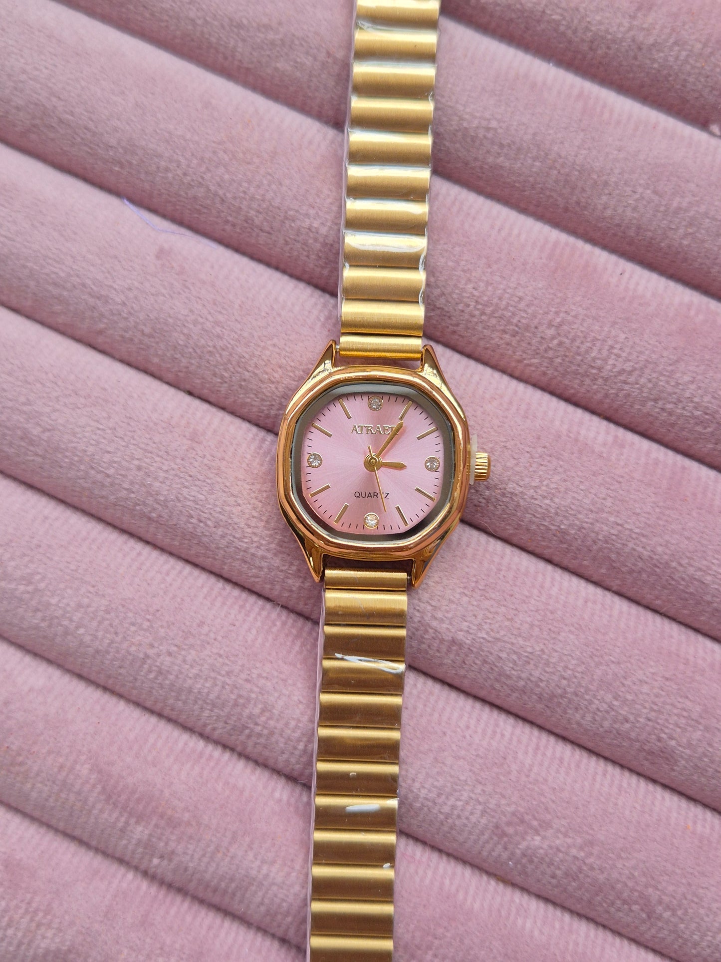 Pink Vintage Watch